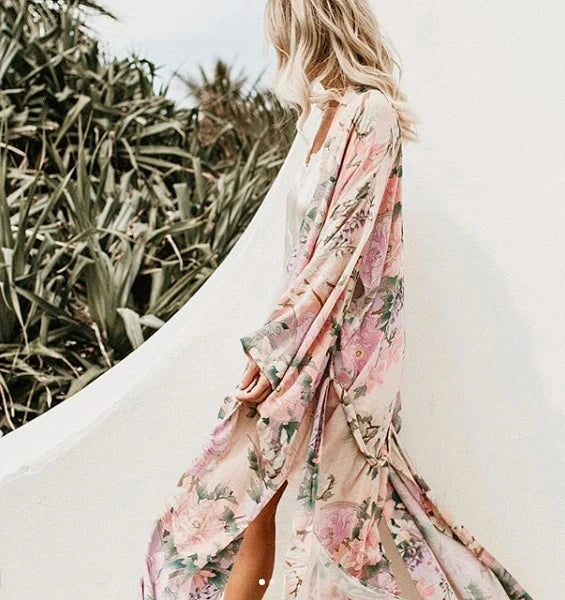 Bohemian Long Kimono