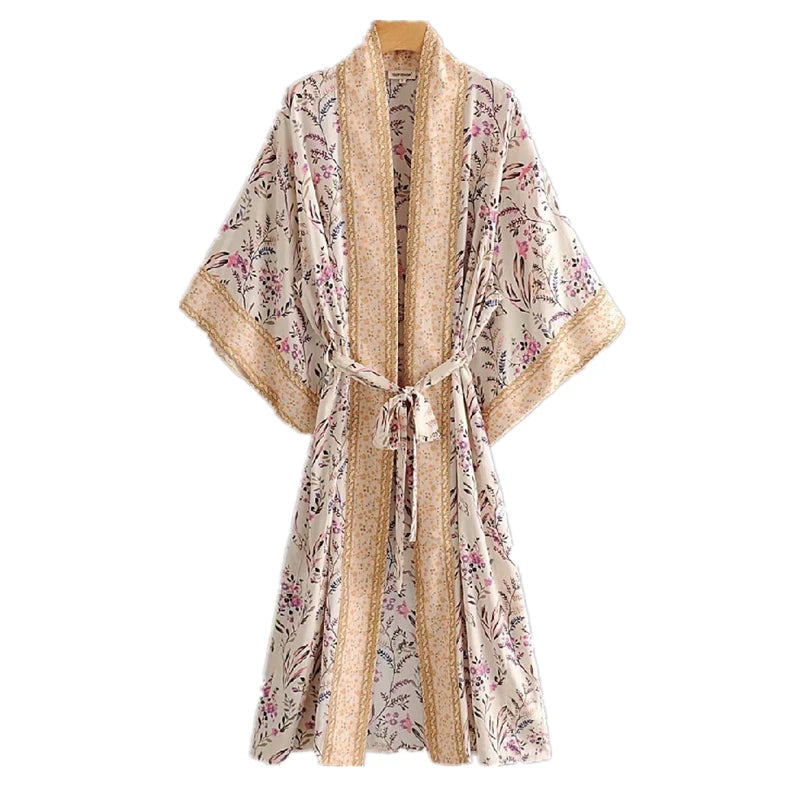 Bohemian Long Kimono