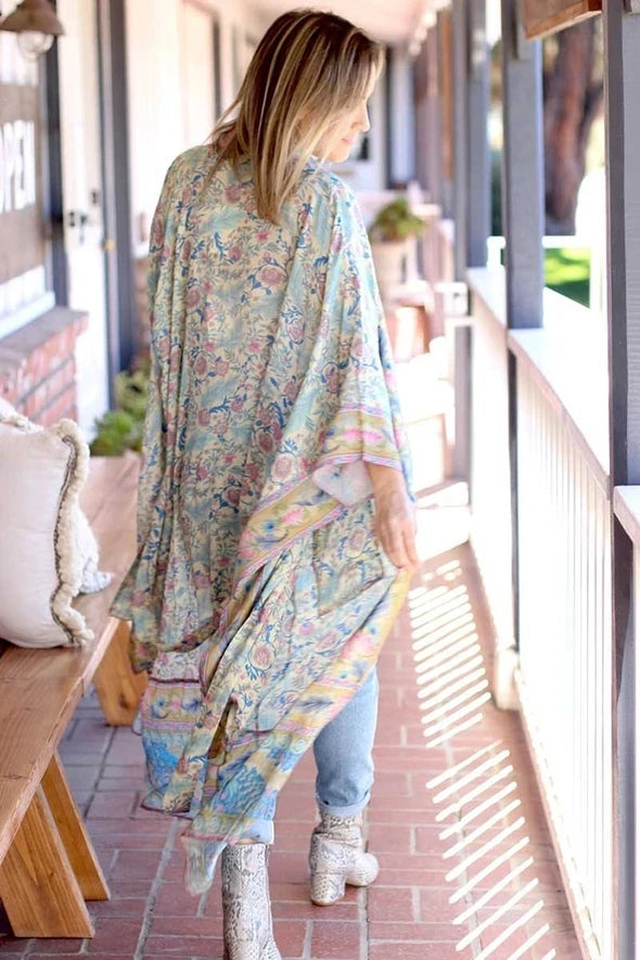 Bohemian Long Kimono