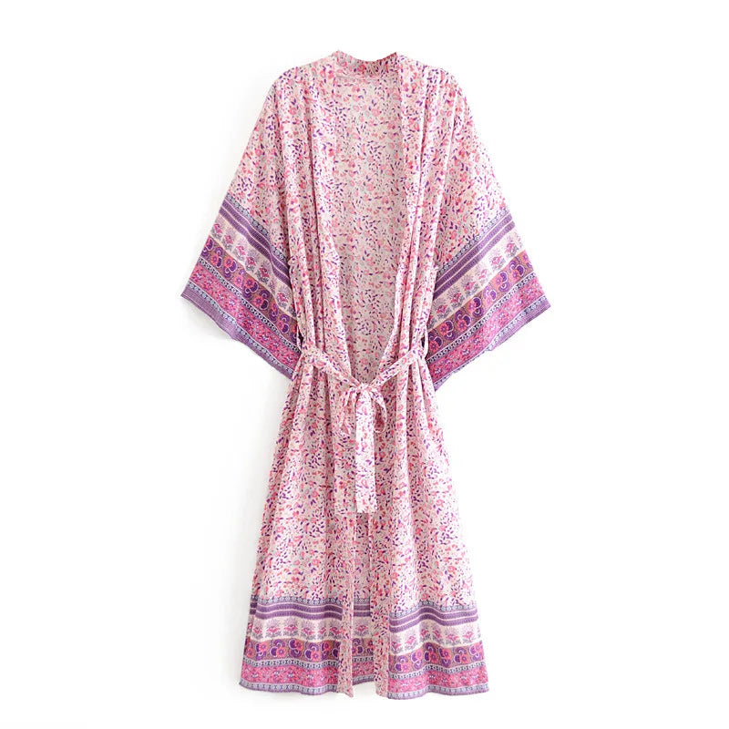 Bohemian Long Kimono