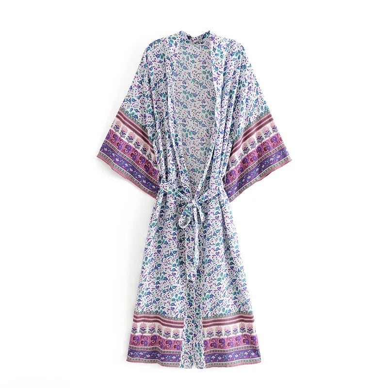 Bohemian Long Kimono