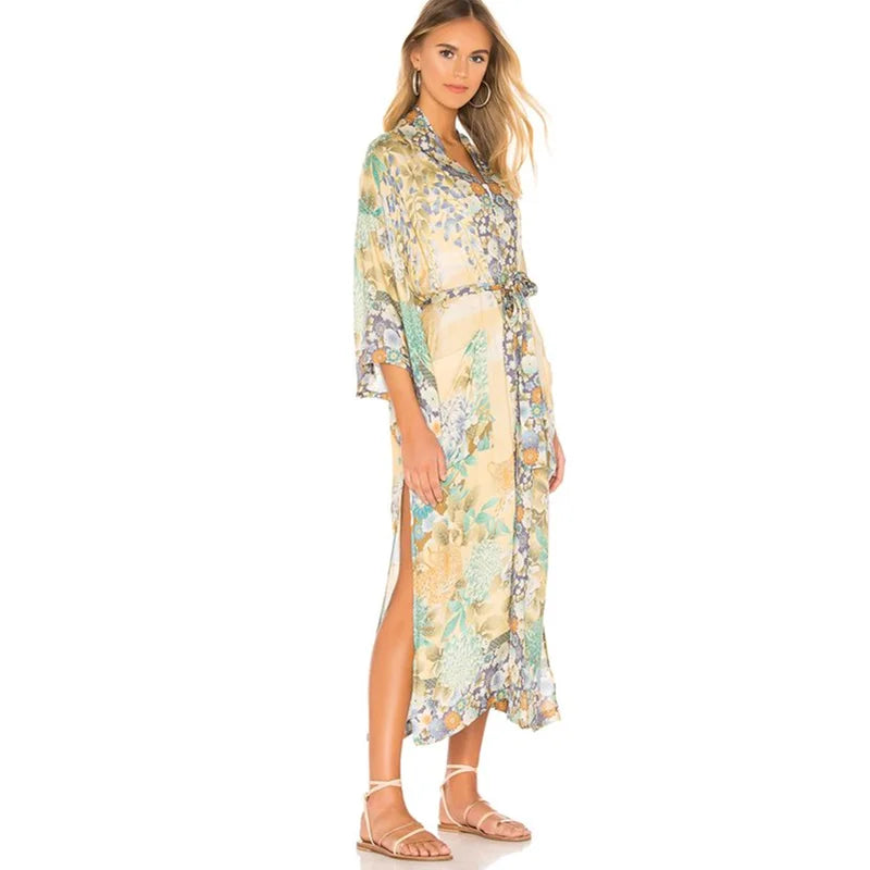 Bohemian Long Kimono