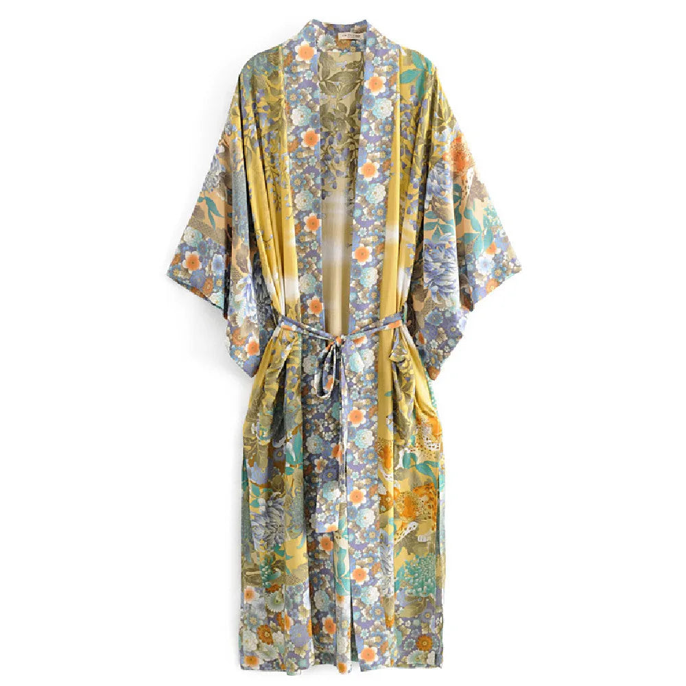 Bohemian Long Kimono