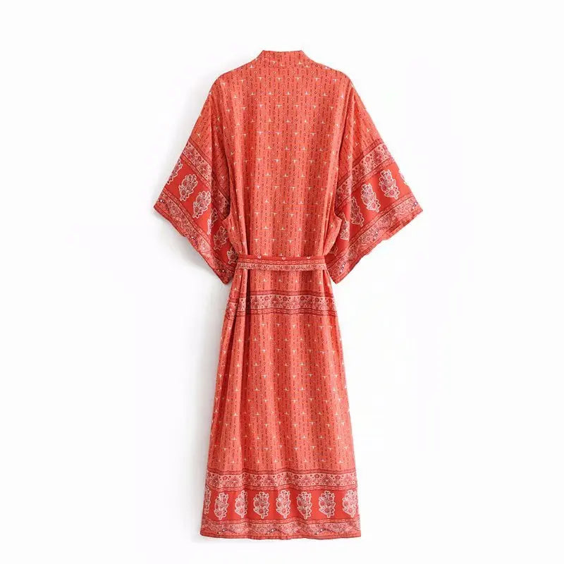 Bohemian Long Kimono