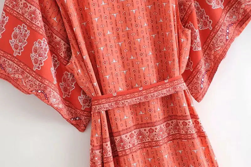 Bohemian Long Kimono