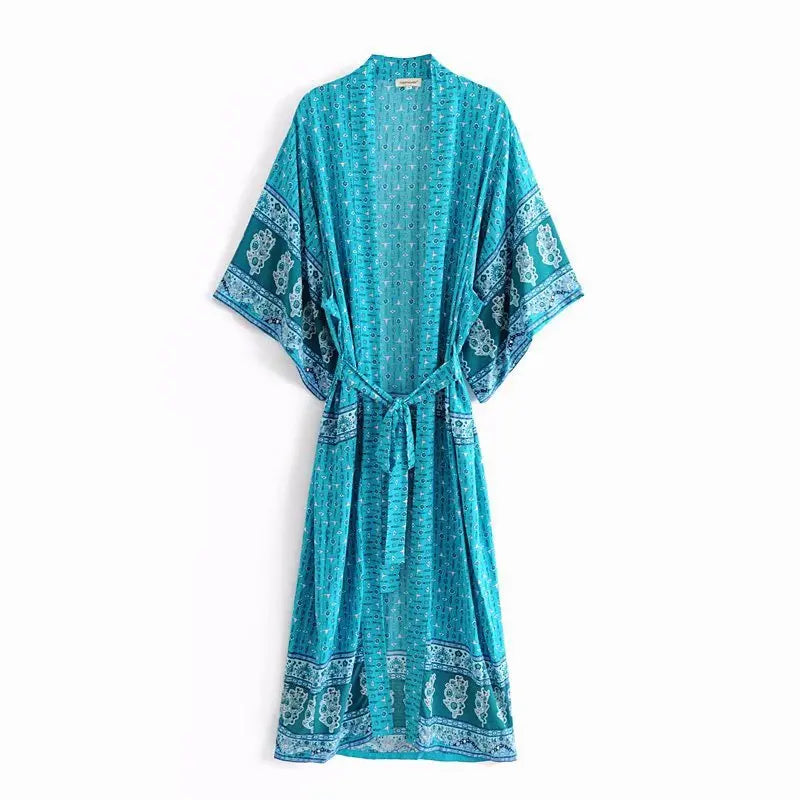Bohemian Long Kimono