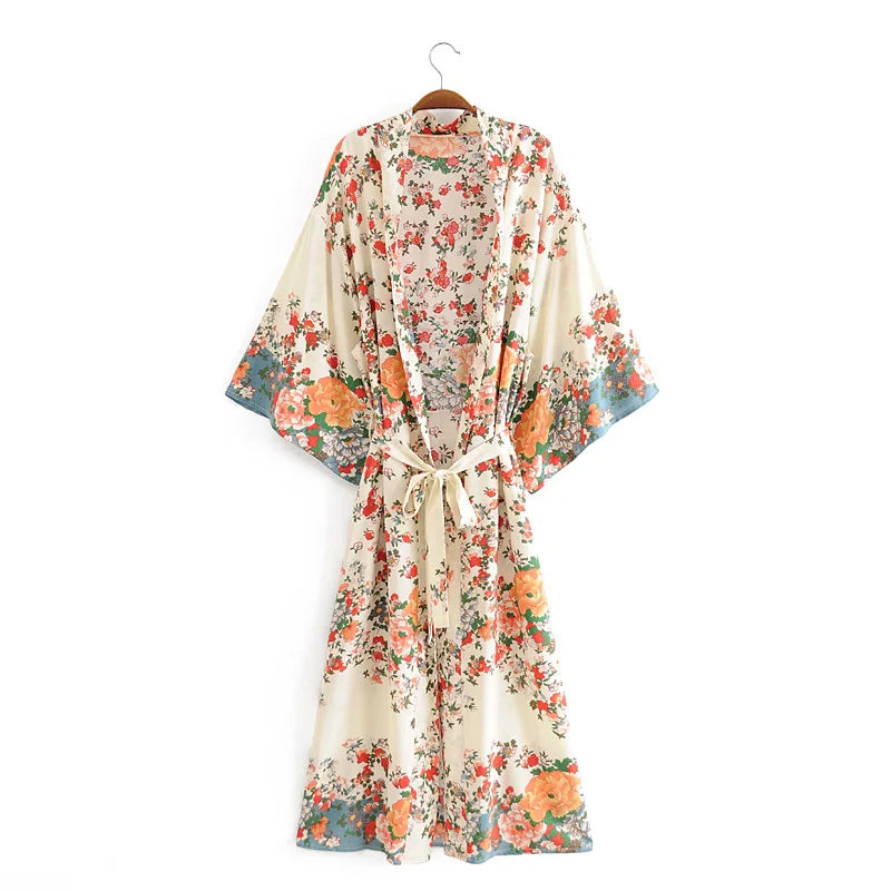 Bohemian Long Kimono