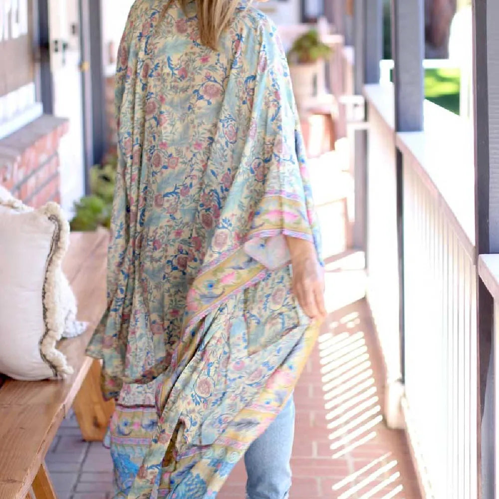Bohemian Long Kimono
