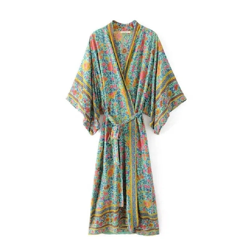 Bohemian Long Kimono