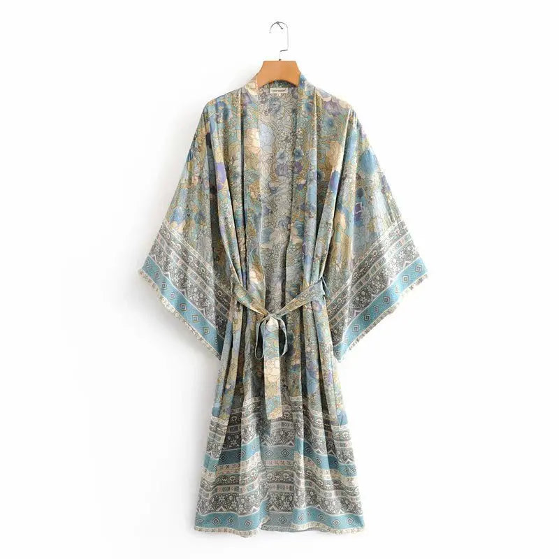 Bohemian Long Kimono