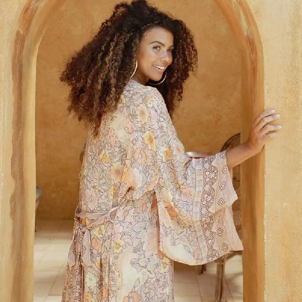 Bohemian Long Kimono