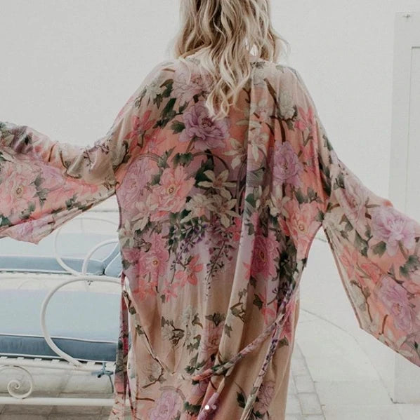 Bohemian Long Kimono