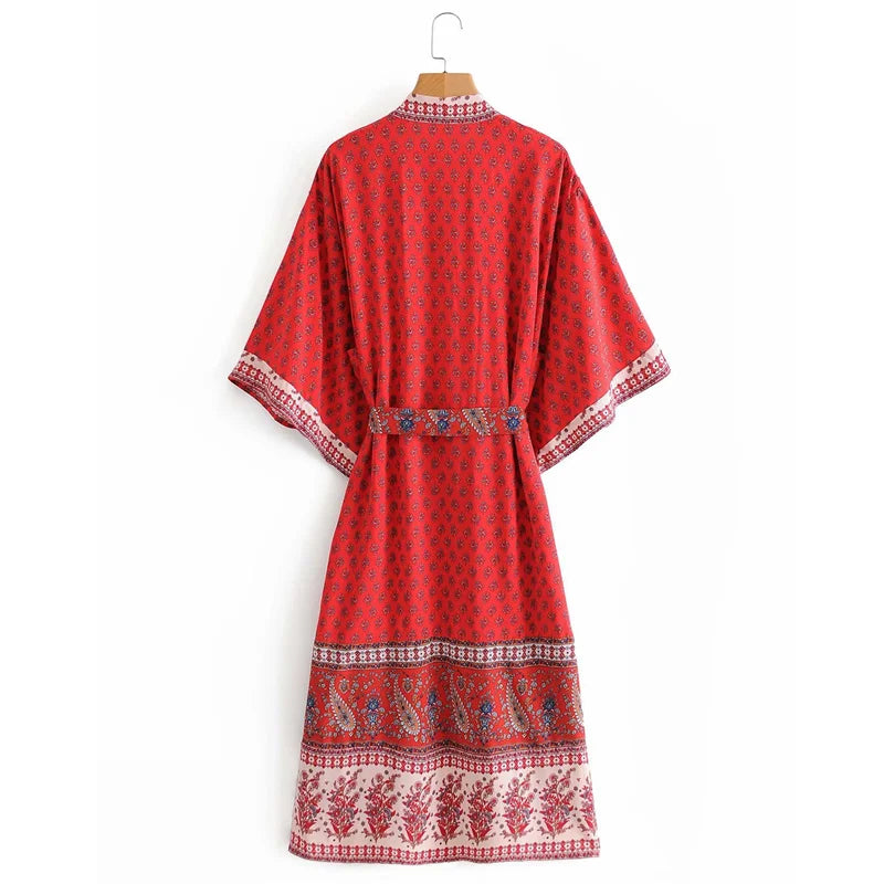 Bohemian Long Kimono