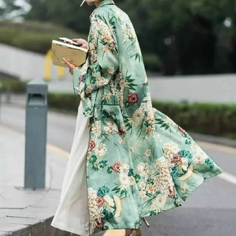 Bohemian Long Kimono