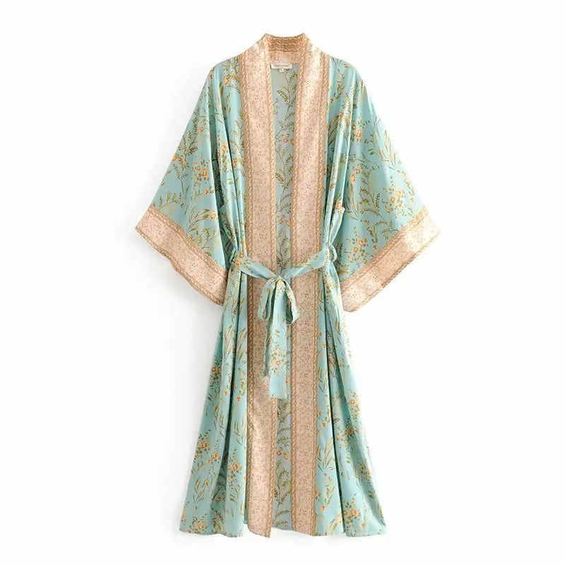 Bohemian Long Kimono