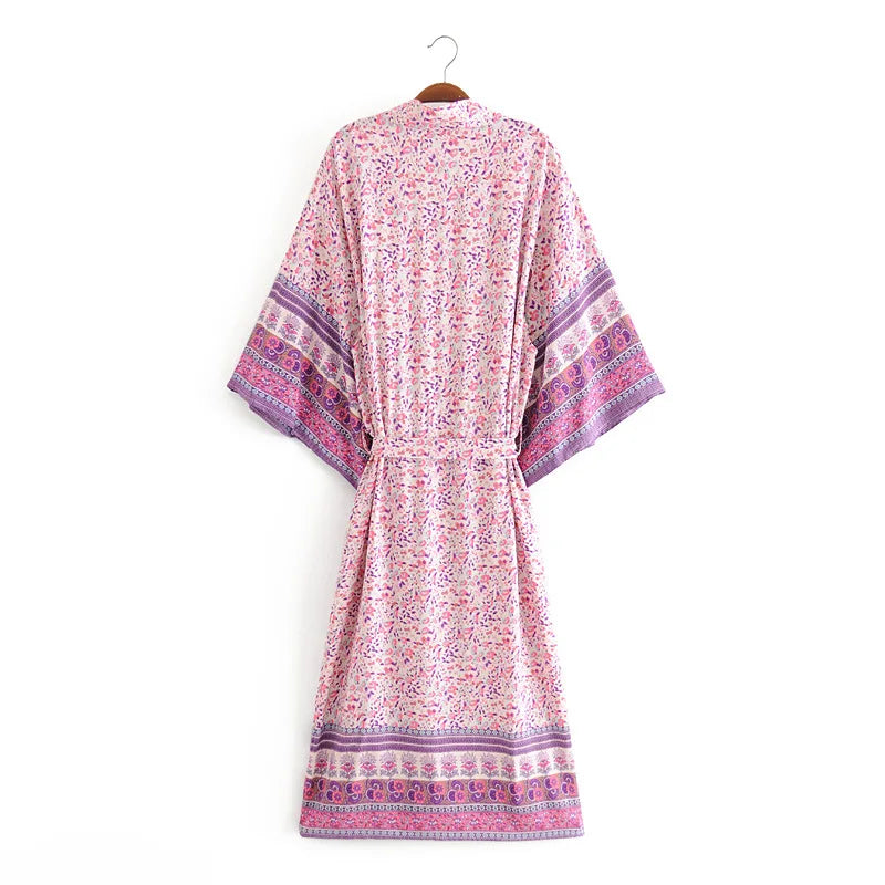 Bohemian Long Kimono