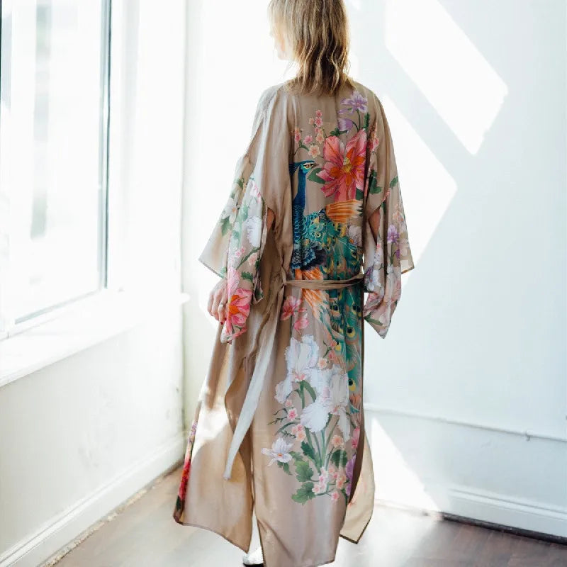 Bohemian Long Kimono