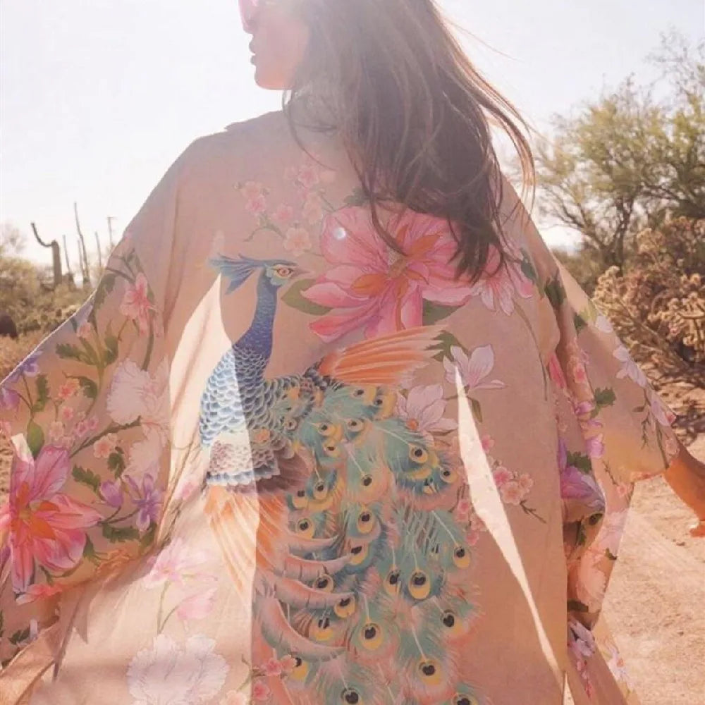 Bohemian Long Kimono