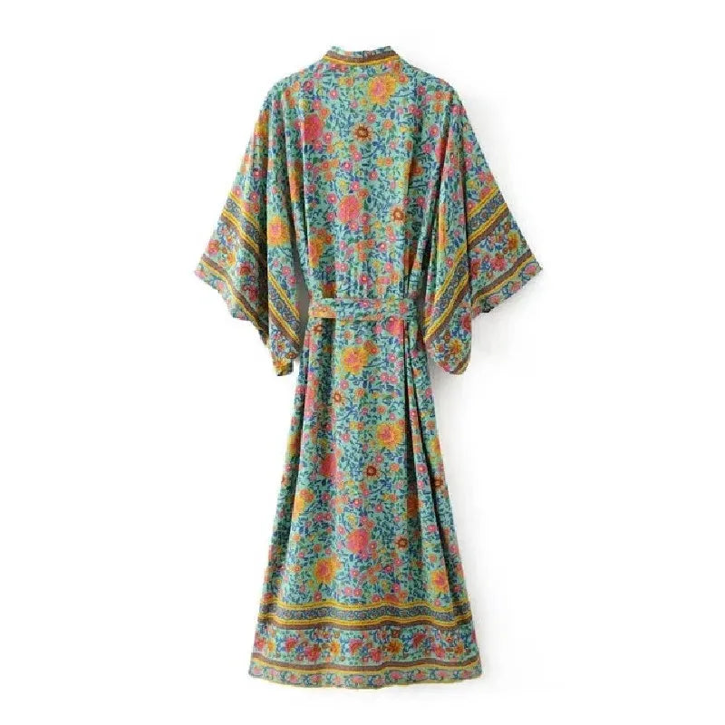 Bohemian Long Kimono