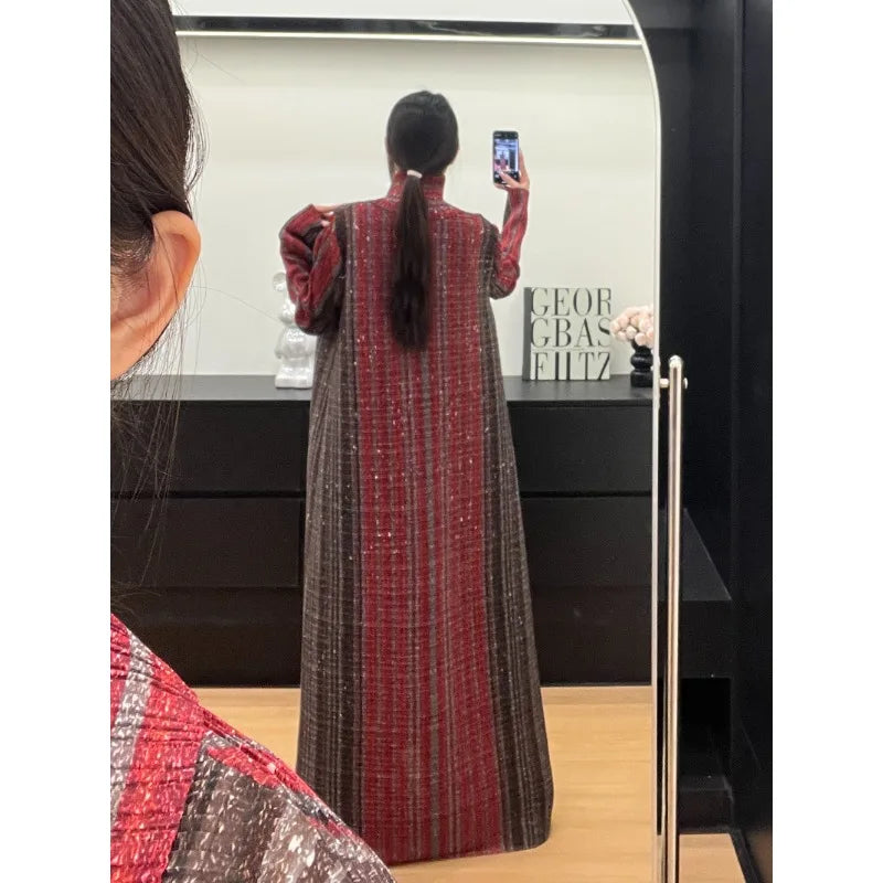 Luxury Abaya Printed Loose Outfit