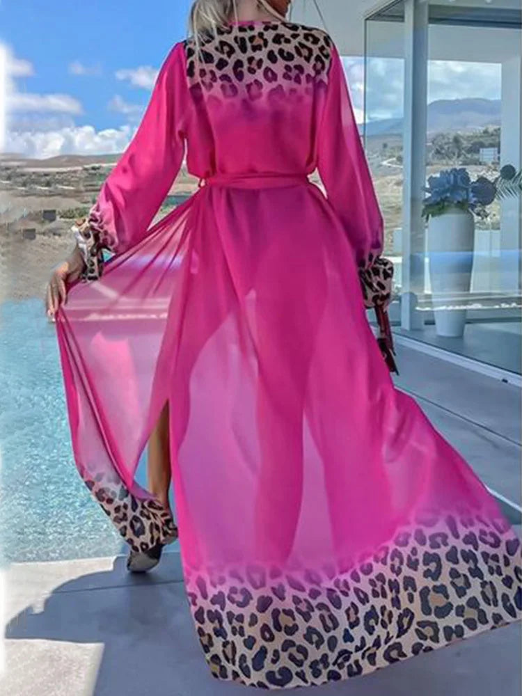 Leopard Beach Kimono
