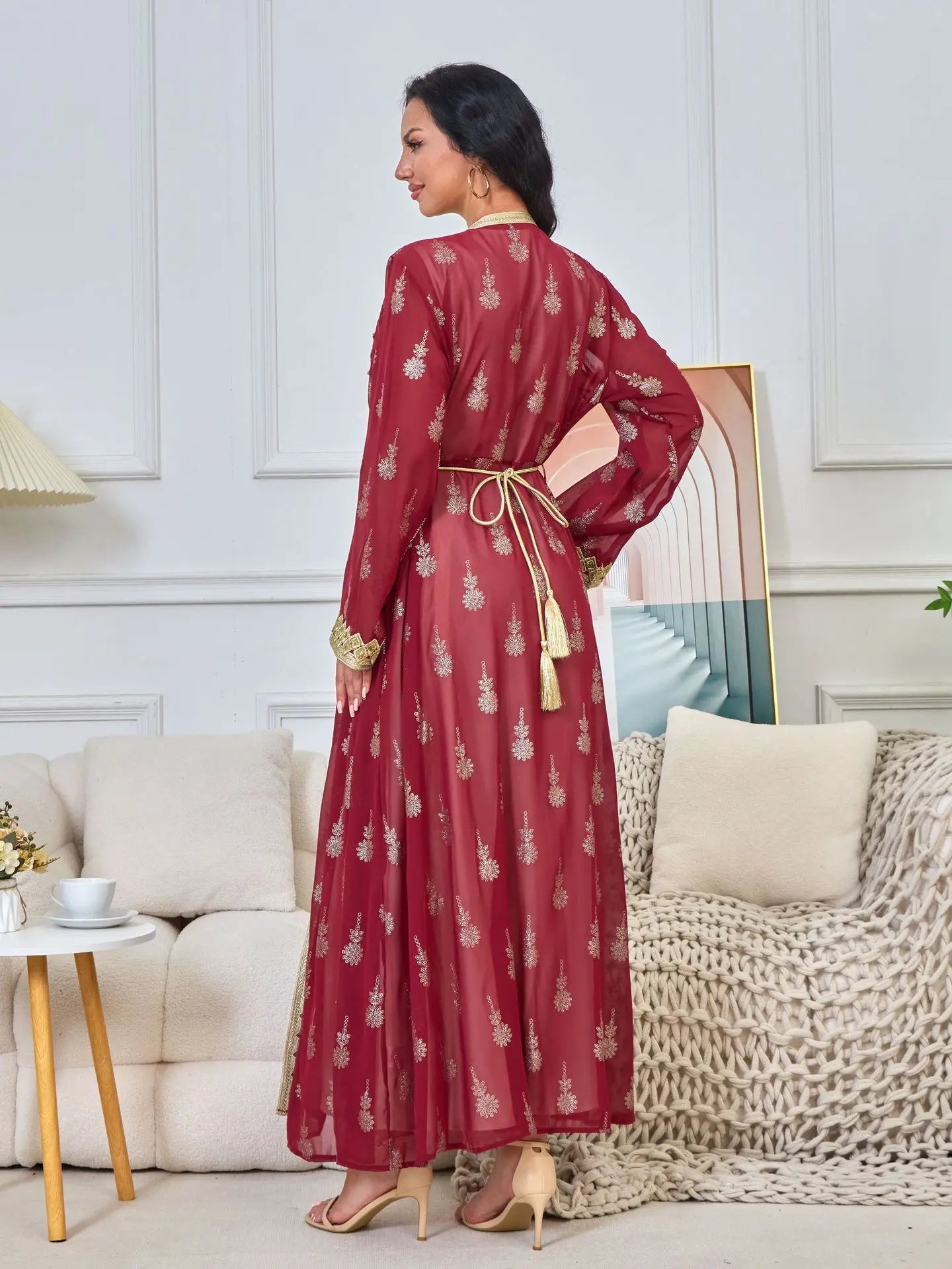 Luxury Dress 2 Piece Printed Embroidered outfit