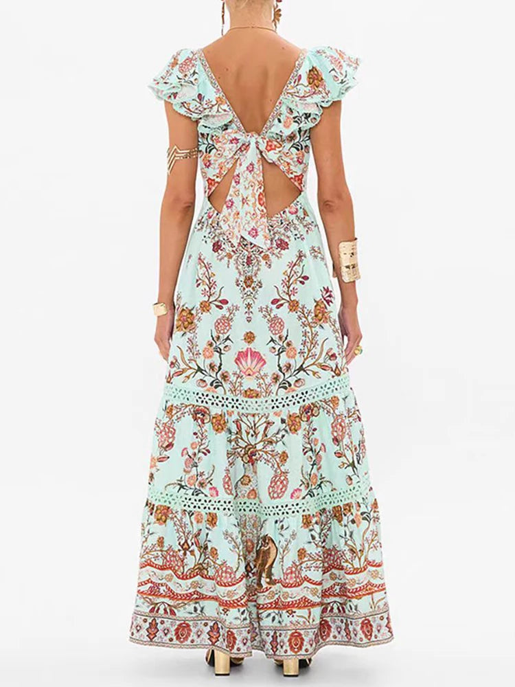 Dress loose pouf skirt