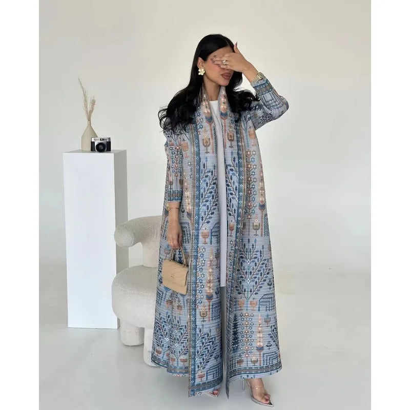 Luxury Trench Coat abaya