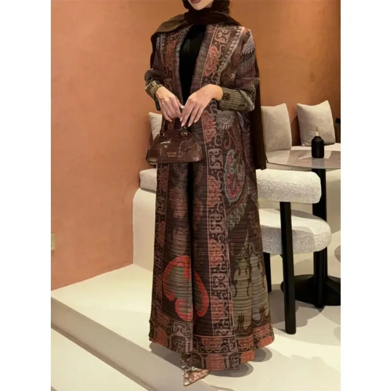 Large Size Trench Long-sleeved