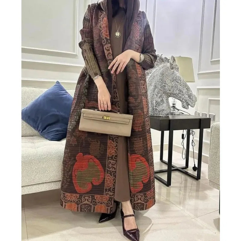 Large Size Trench Long-sleeved
