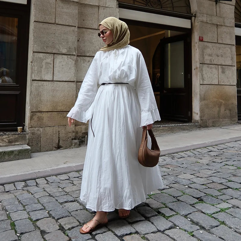 T Shirt & Ruffle Skirt Sets outfit