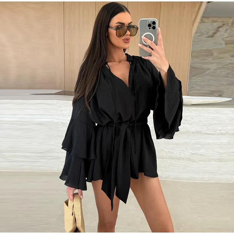 Long Sleeve Mini Dress