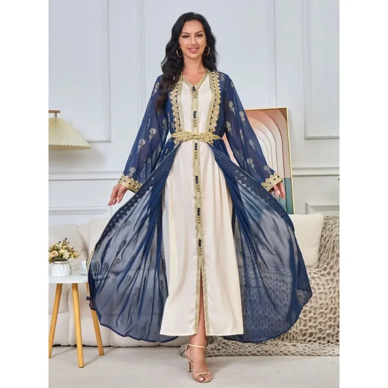 Luxury Dress 2 Piece Printed Embroidered outfit