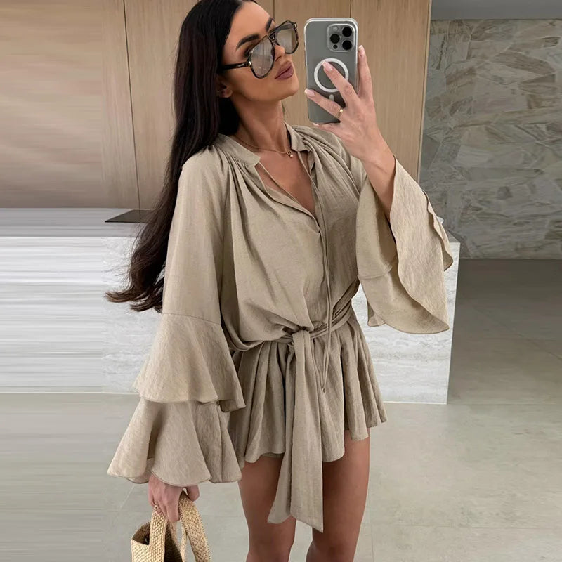 Long Sleeve Mini Dress