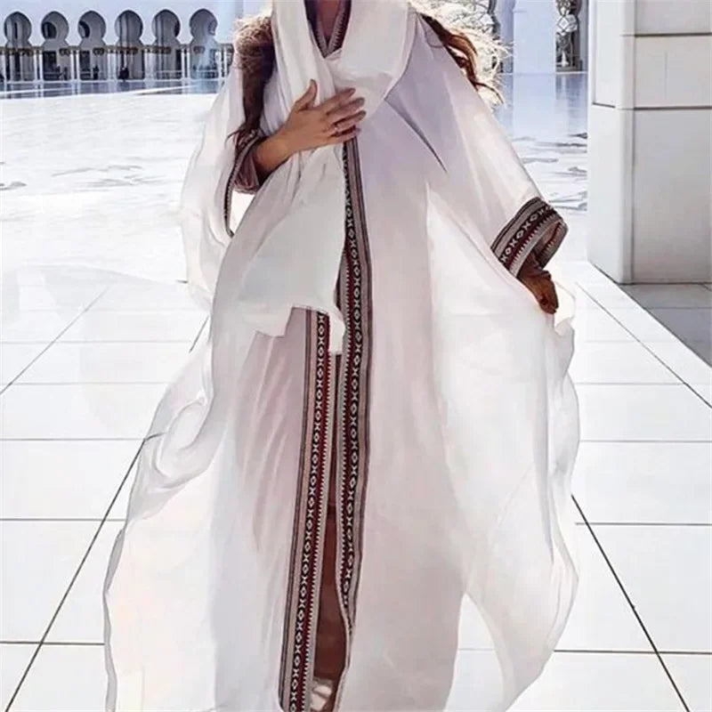 Chiffon Long Maxi Kimono