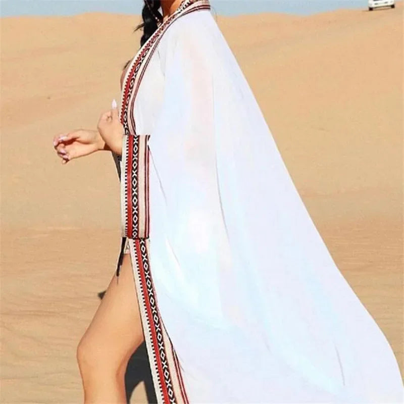 Chiffon Long Maxi Kimono