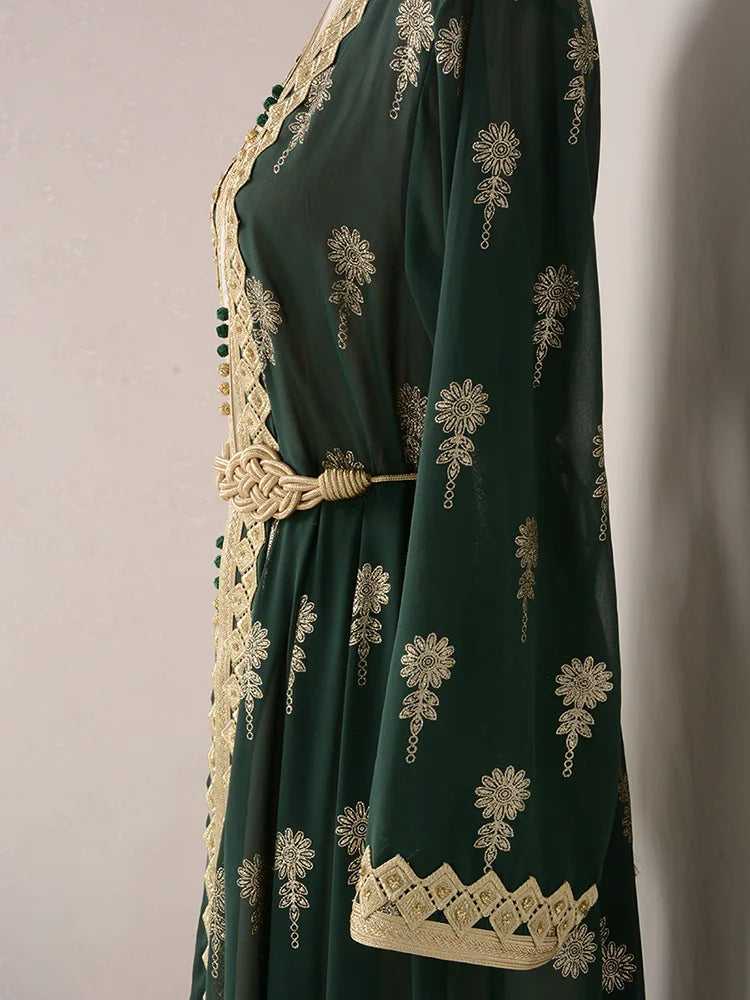 Luxury Dress 2 Piece Printed Embroidered outfit