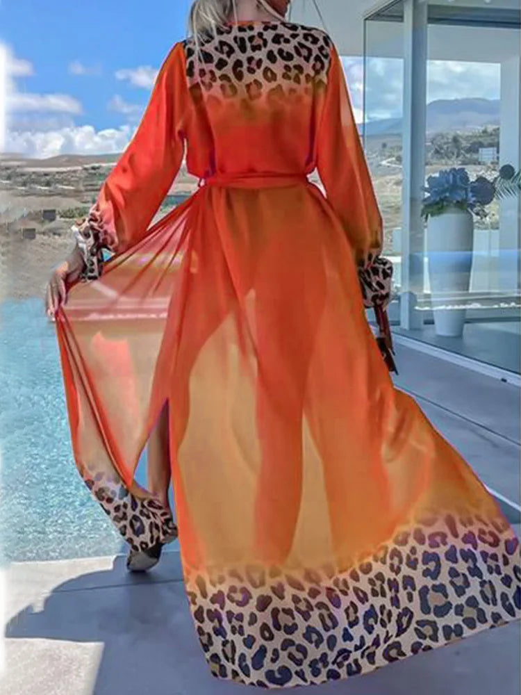Leopard Beach Kimono
