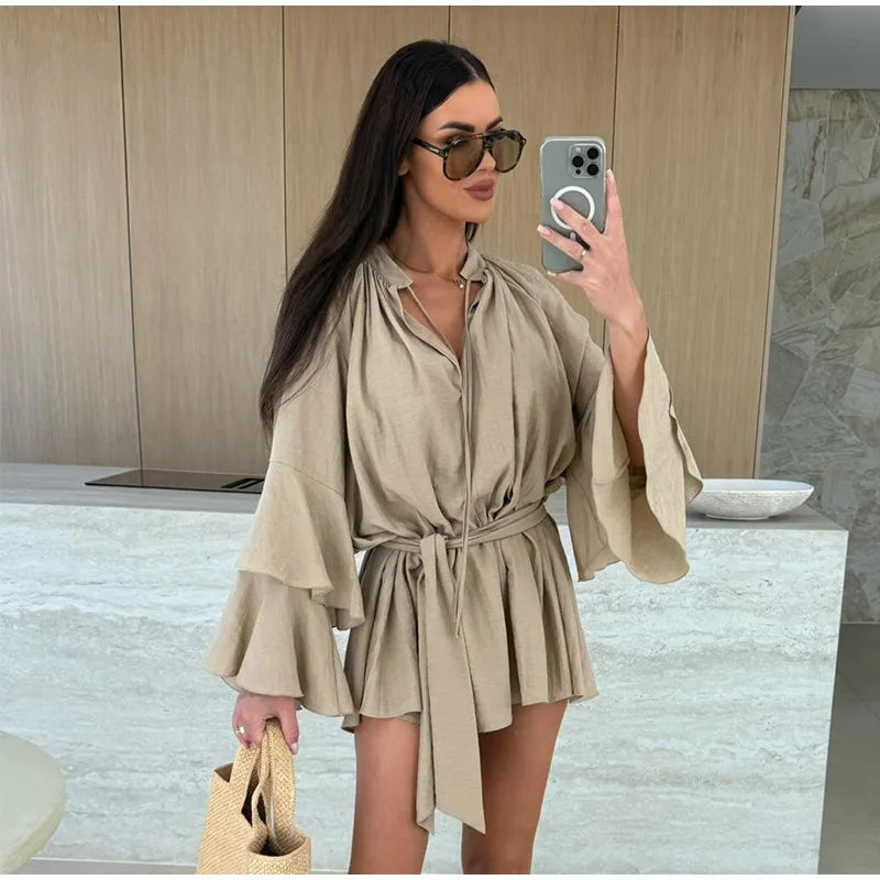 Long Sleeve Mini Dress