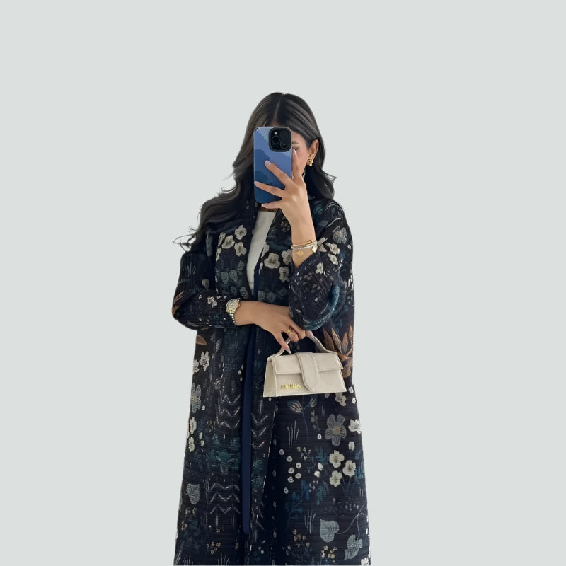 Luxury Trench Coat abaya