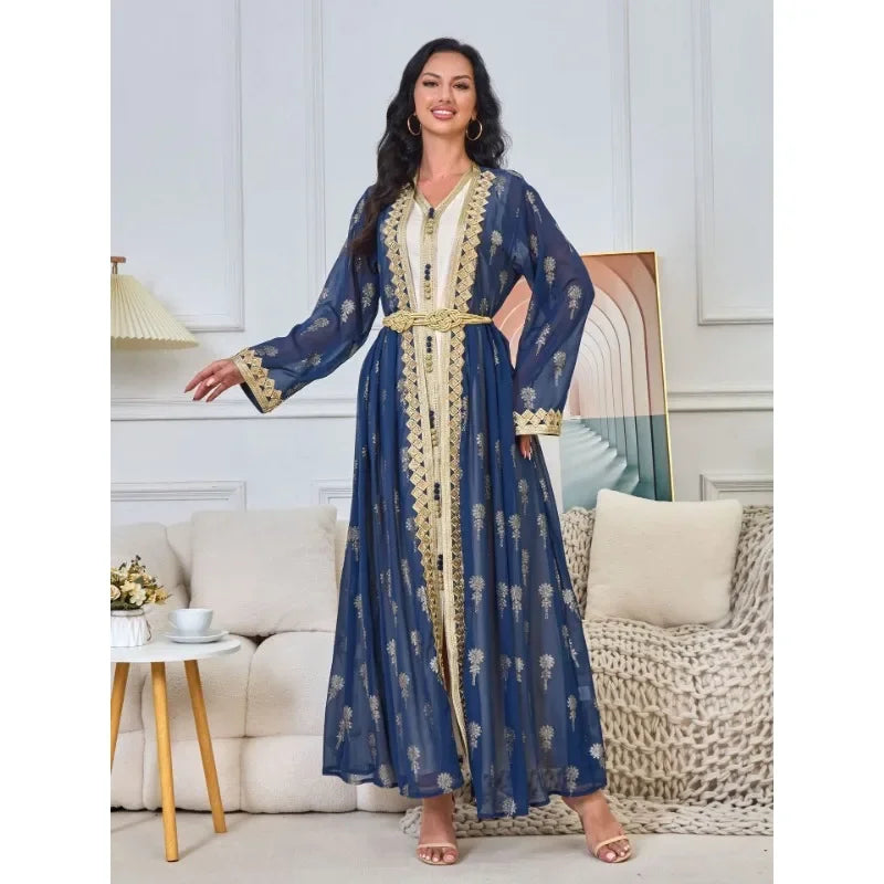 Luxury Dress 2 Piece Printed Embroidered outfit