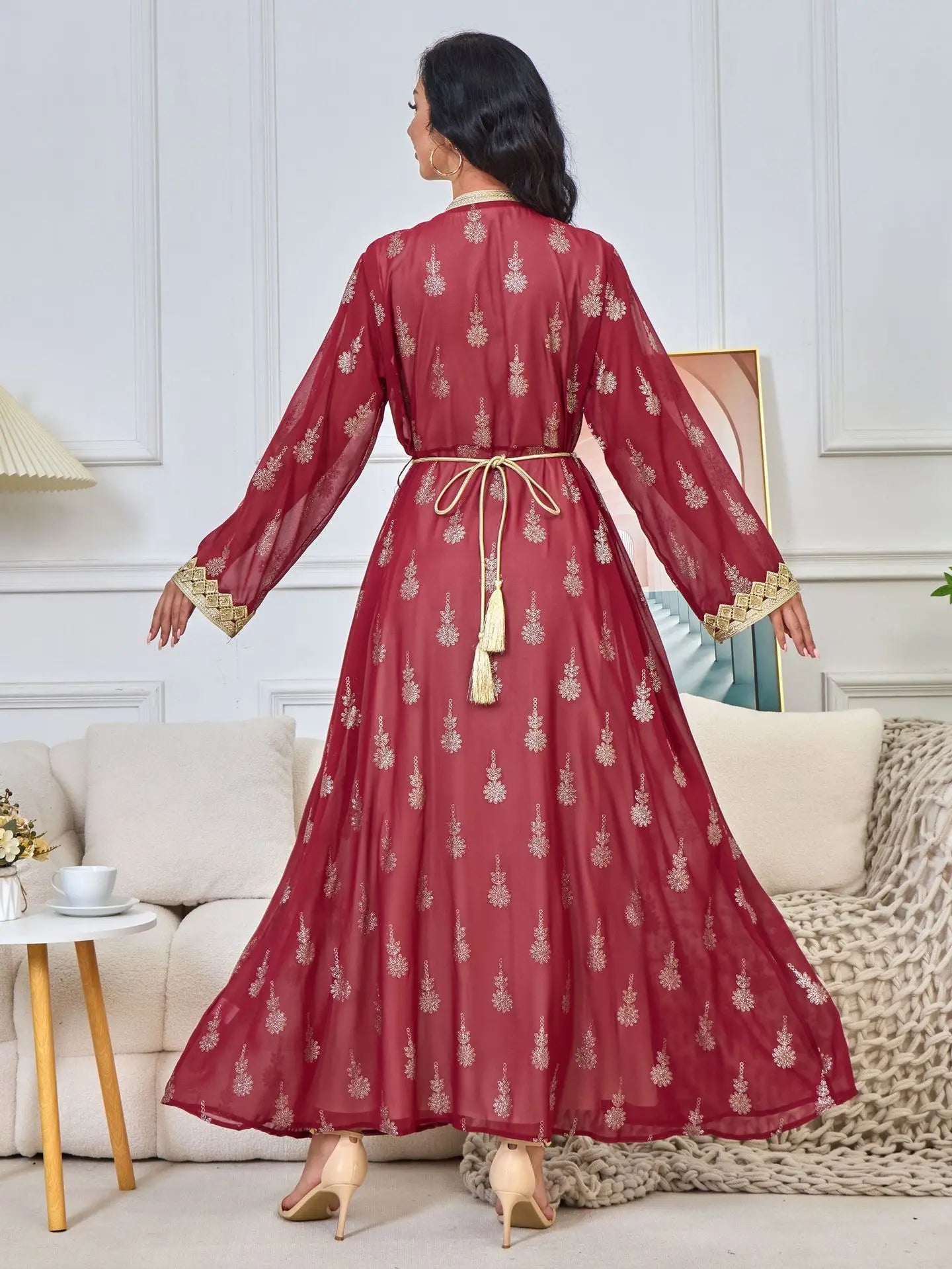 Luxury Dress 2 Piece Printed Embroidered outfit