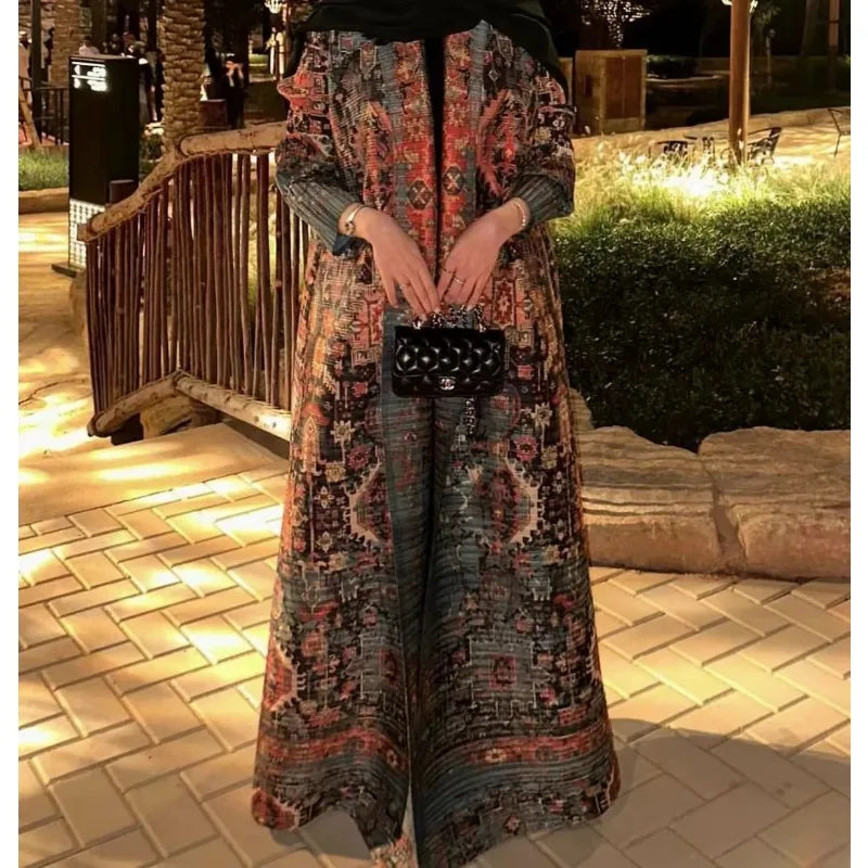 Luxury Trench Coat abaya