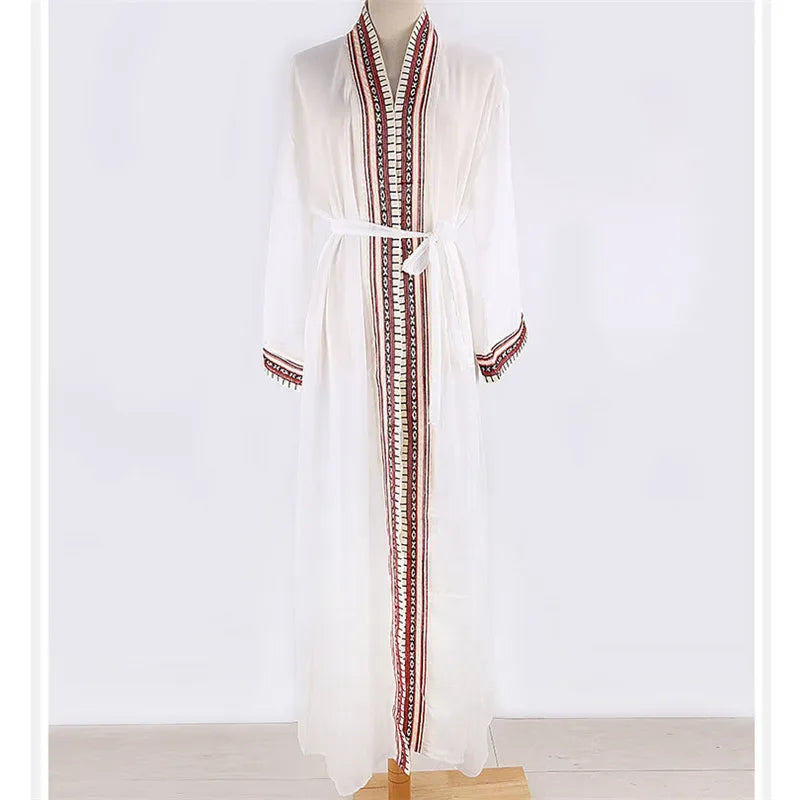 Chiffon Long Maxi Kimono