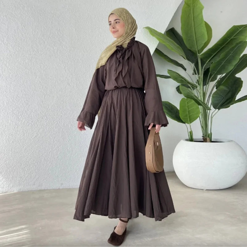 T Shirt & Ruffle Skirt Sets outfit