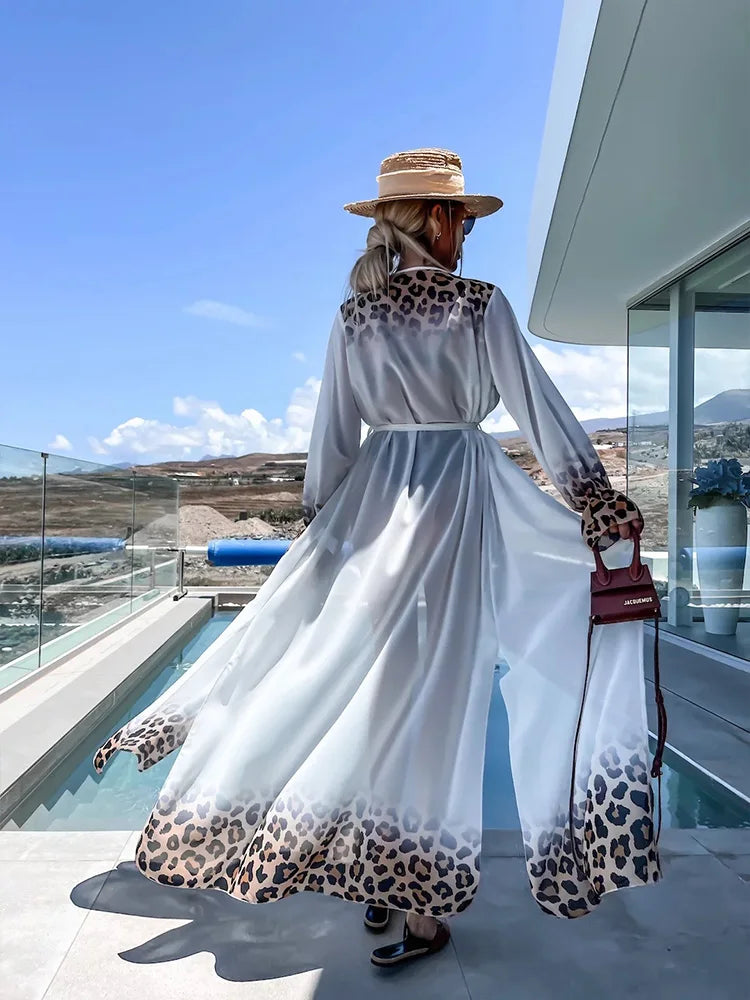 Leopard Beach Kimono