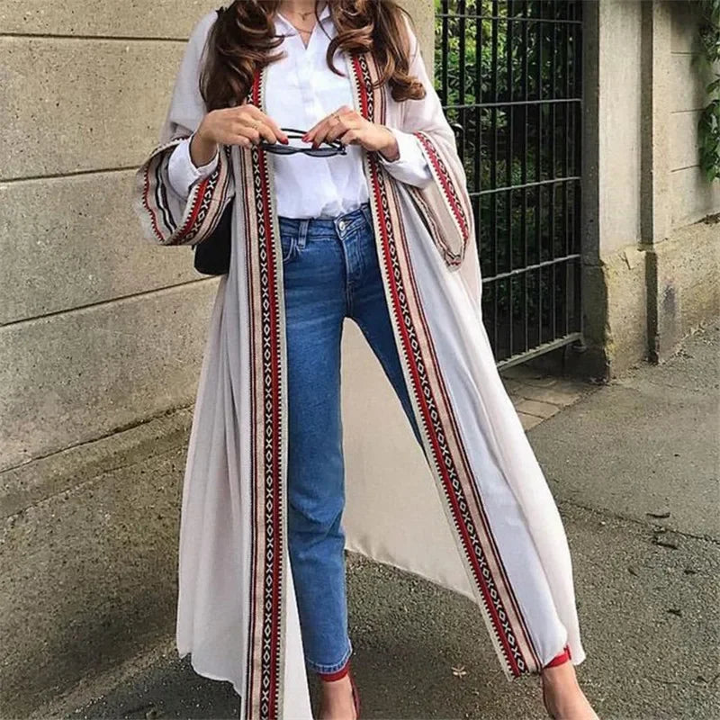 Chiffon Long Maxi Kimono