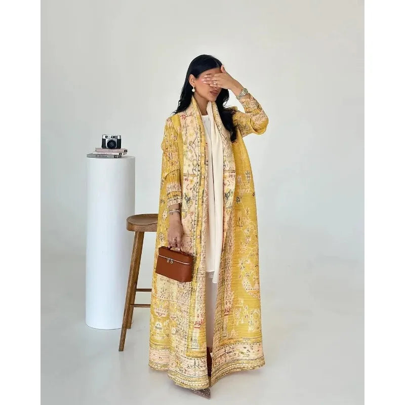 Luxury Trench Coat abaya