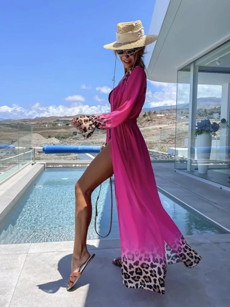 Leopard Beach Kimono