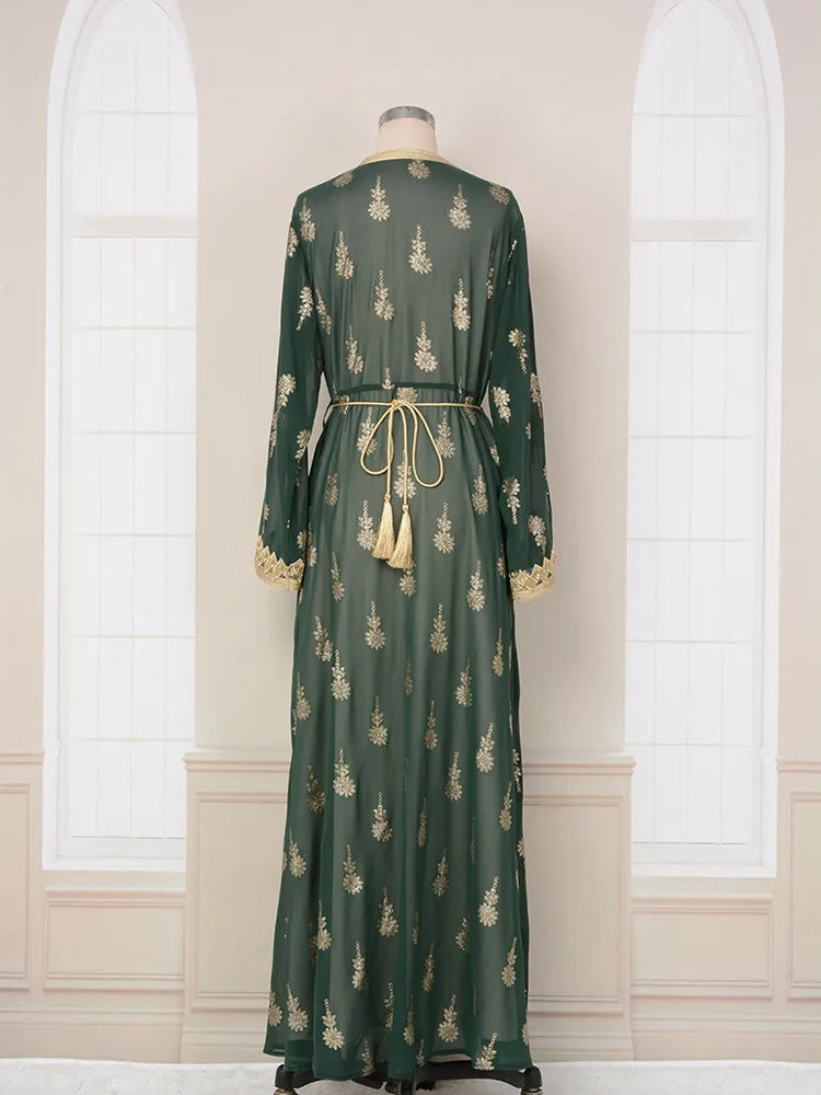 Luxury Dress 2 Piece Printed Embroidered outfit